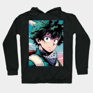 Anime Wonderland: Whimsical Art Prints Featuring Manga-Inspired Designs for Otaku Bliss! Hoodie